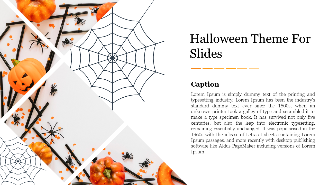 Creative Halloween Theme For Slides Presentation